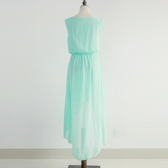 🐬Ocean Blue Midi Dress🐬 - Picture 7 of 7